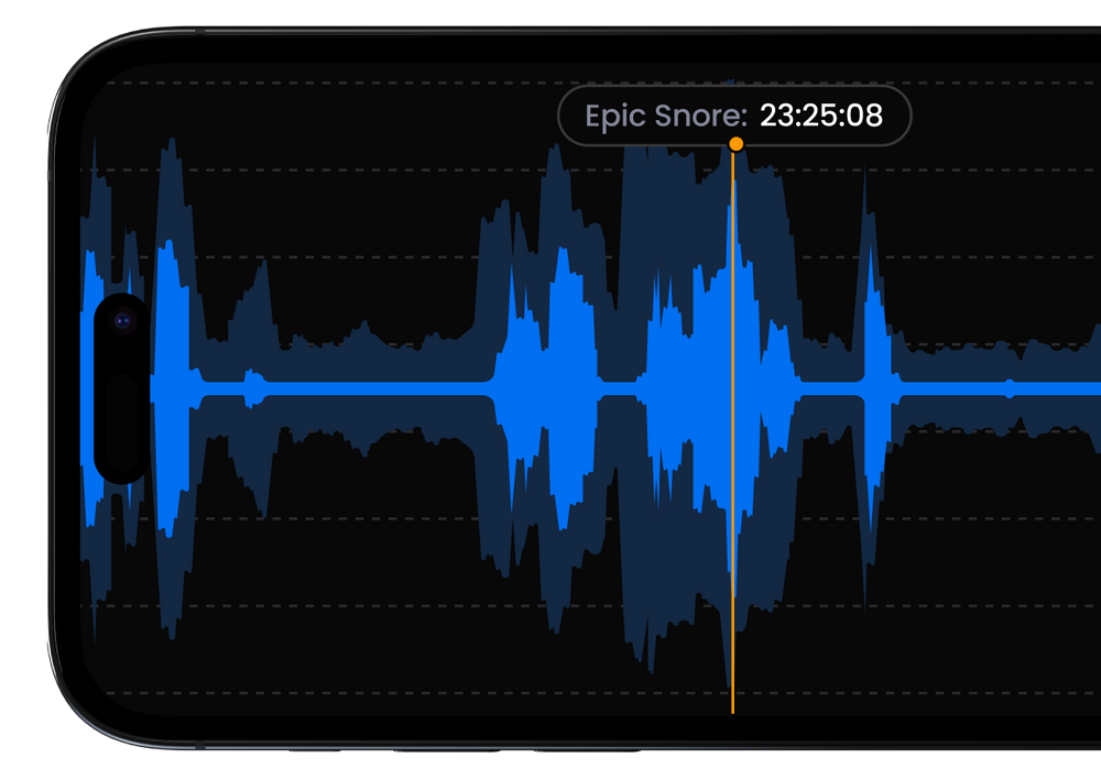SnoreGauge App to Record Snoring Results