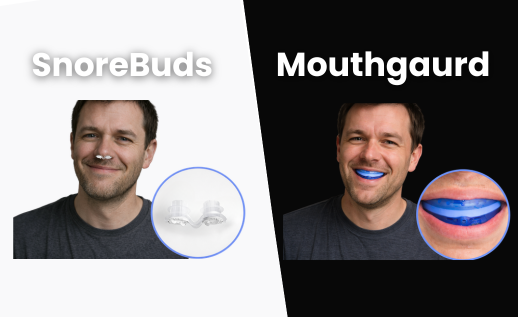 SnoreBuds vs Mouthguards