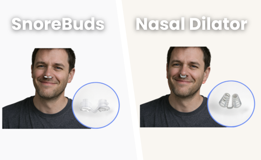 SnoreBuds vs Nasal Dilators