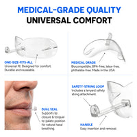 SnoreSealer Medical-Grade Quality and Universal Fit