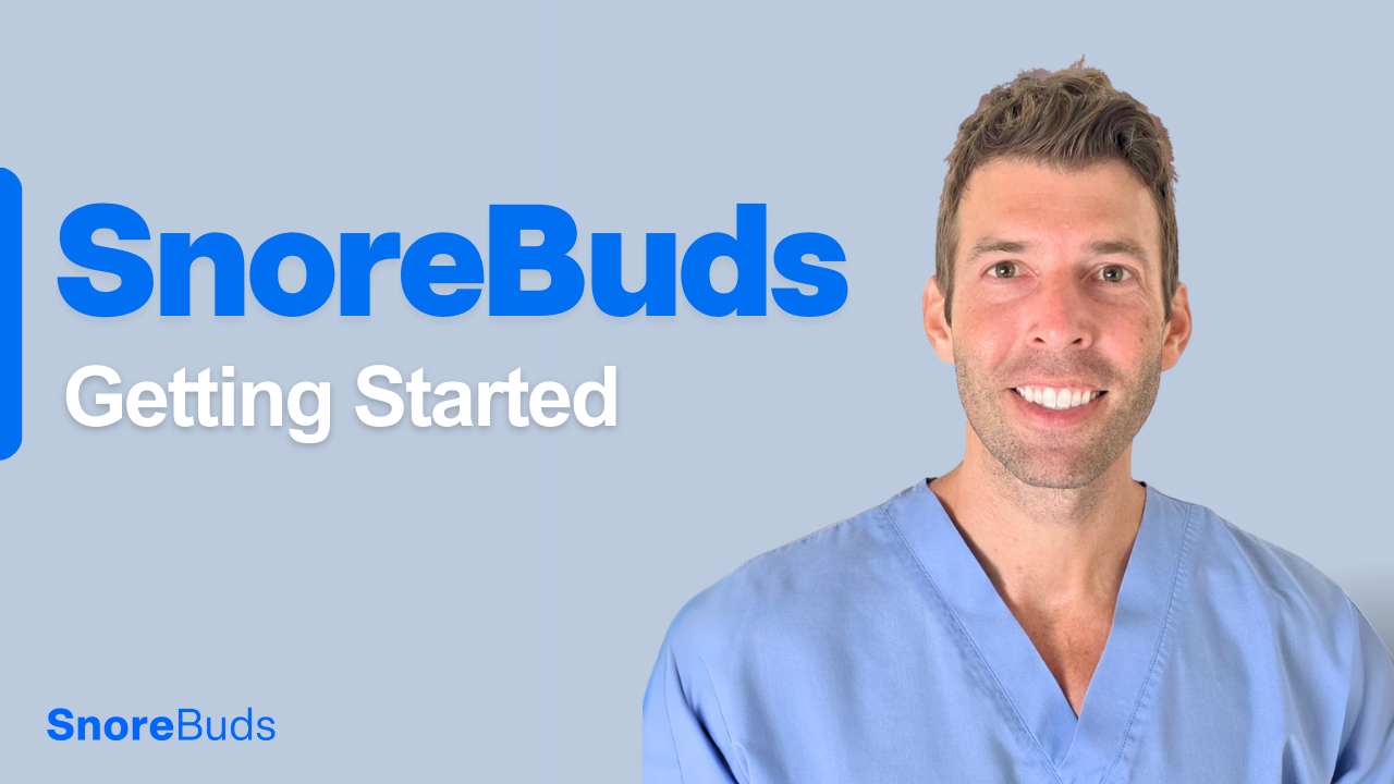 SnoreBuds Getting Started Video