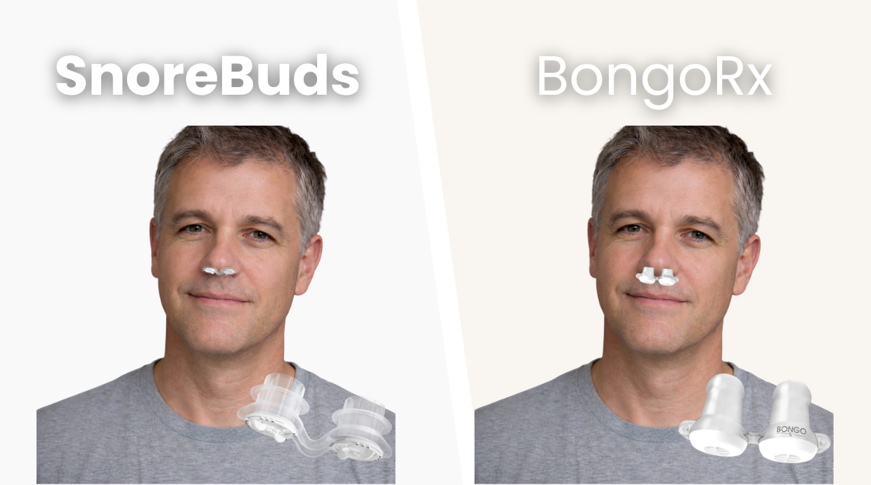 SnoreBuds versus BongoRx