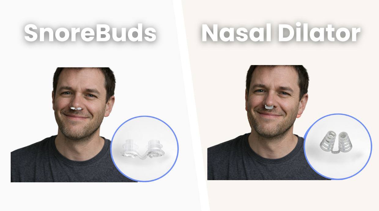 SnoreBuds versus Nasal Dilators