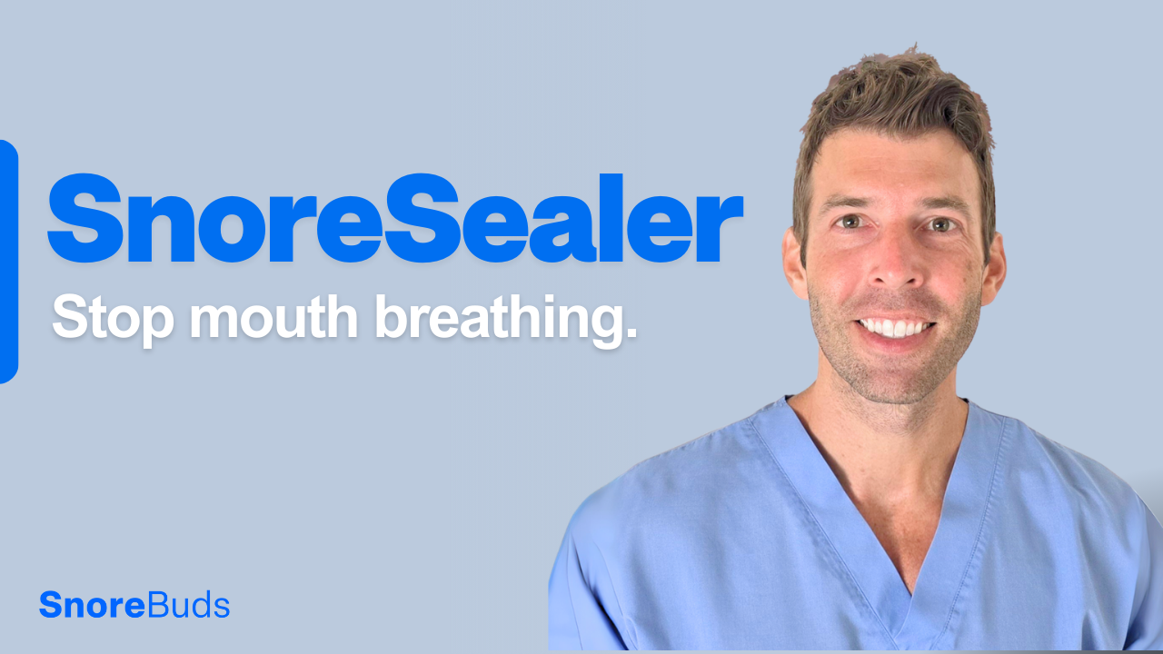 SnoreSealer to Stop Mouth Breathing and Stop Snoring Oral Device
