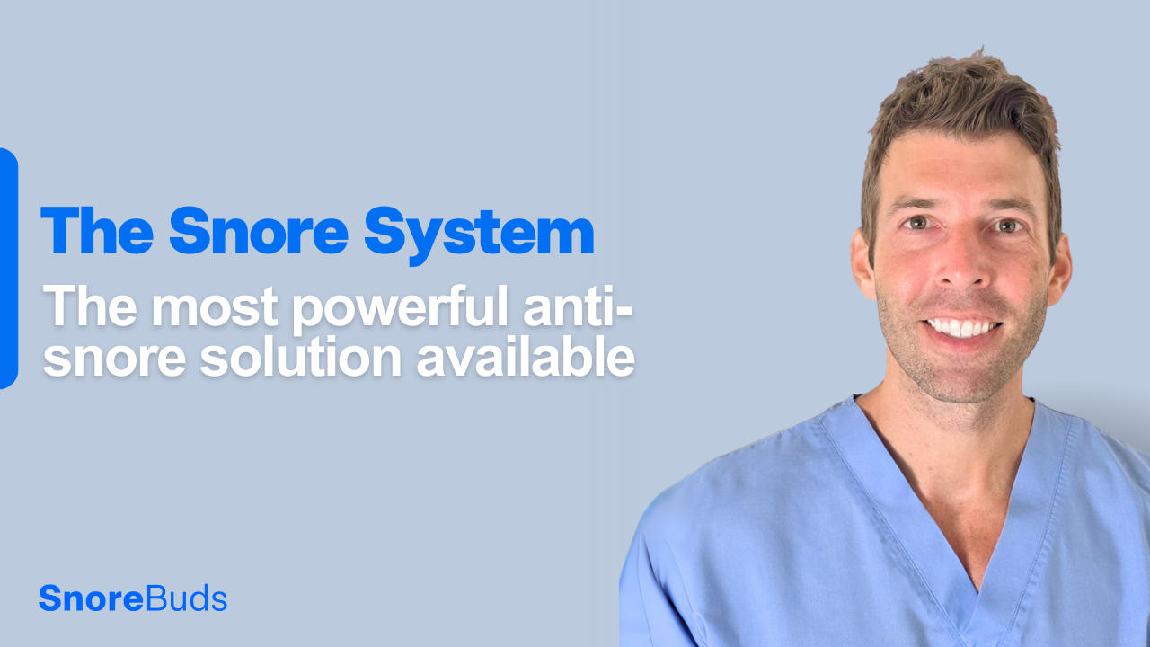 The Snore System: SnoreBuds + SnoreSealer Video